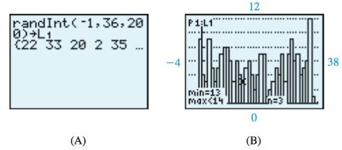 Chapter 8.5, Problem 45E, To simulate roulette on a graphing calculator, a random integer between 1 and 36 is selected 