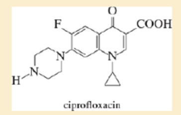 Chapter 16.12, Problem 16.22P, Ciprofloxacin is a member of the fluoroquinolone class of antibiotics. a. Which of its rings are 