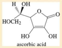 Chapter 20, Problem 20.34SP, Given the structure of ascorbic acid (vitamin C): a. Is ascorbic acid a <x-custom-btb-me data-me-id='2512' class='microExplainerHighlight'>carboxylic acid</x-custom-btb-me>? b. Compare 