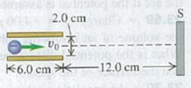 Chapter 23, Problem 23.63P, CP Deflection in a CRT. Cathode-ray tubes (CRTs) were often found in oscilloscopes and computer 