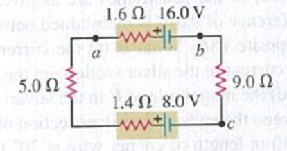 Chapter 25, Problem 25.39E, Consider the circuit of Fig. E25.30. (a) What is the total rate at which electrical energy is 