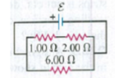 Chapter 26, Problem 26.17E, In the circuit shown in Fig. E26.17, the voltage across the 2.00- resistor is 12.0 V. What are the 