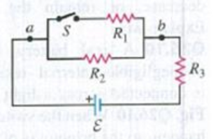 Chapter 26, Problem 26.18E, In the circuit shown in Fig. E26.18,  = 36.0 V, R1, = 4.00 , R2 = 6.00 , and R3 = 3.00 , (a) What is 