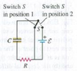 Chapter 26, Problem 26.51E, In the circuit shown in Fig. E26.51, C = 5.90 F,  = 28.0 V. and the emf has negligible resistance. 