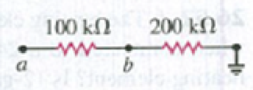 Chapter 26, Problem 26.73P, Point a in Fig. P26.73 is maintained at a constant potential of 400 V above ground. (See Problem 