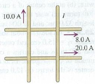 Chapter 28, Problem 28.26E, Four very long, current-carrying wires in the same plane intersect to form a square 40.0 cm on each 