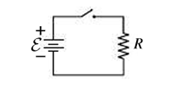Chapter 25, Problem 4FTD, When the switch in Fig. 25.25 is open, whats the voltage across the resistor? Across the switch? 