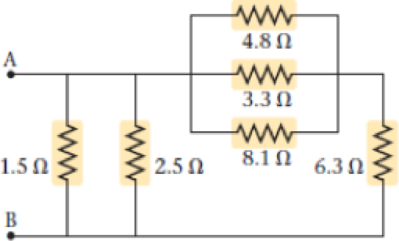 Chapter 21, Problem 50PCE, Predict/Calculate The terminals A and B in Figure 21-42 are connected to a 9.0-V battery. (a) Find 