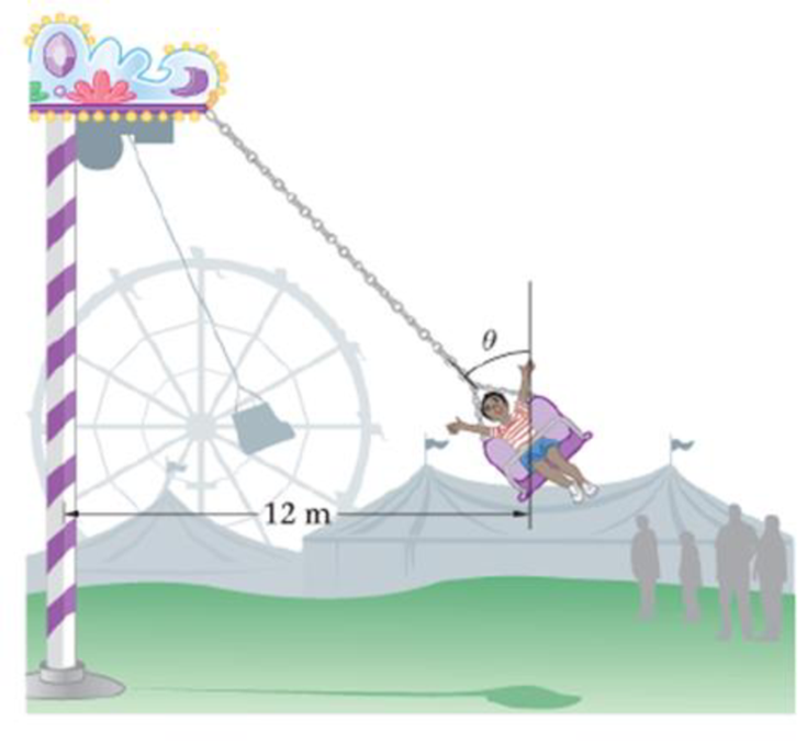 Chapter 6, Problem 78GP, Predict/Calculate A popular ride at amusement parks is illustrated in Figure 6-74. In this ride, 