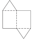 Chapter 11.4, Problem 1NAEP, Which of the following can be folded to form the prism above? A. B. C. D. E. , example  3