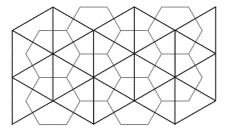 Chapter 13.4A, Problem 7A, The dual of a regular tessellation is the tessellation obtained by connecting the centers of the , example  1