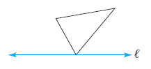 Chapter 13.CR, Problem 18CR, For each of the following cases, find the image of the given figure using a compass and , example  1