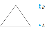 Chapter 13.CR, Problem 18CR, For each of the following cases, find the image of the given figure using a compass and , example  3