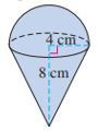 Chapter 14.5A, Problem 4A, Find the volume of each of the following figures. a. Right circular cone with hemisphere. b. Right , example  1