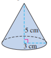 Chapter 14.5A, Problem 4A, Find the volume of each of the following figures. a. Right circular cone with hemisphere. b. Right , example  3