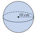 Chapter 14.5A, Problem 4A, Find the volume of each of the following figures. a. Right circular cone with hemisphere. b. Right , example  4