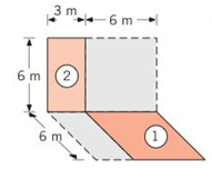 Chapter 13, Problem 13.11P, Determine the shape factor, F12, for the rectangles shown. Perpendicular rectangles without edge. , example  1