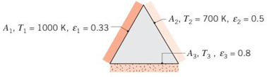 Chapter 13, Problem 13.75P, Consider a long duct constructed with diffuse, gray walls 1 m wide. (a) Determine the net radiation 
