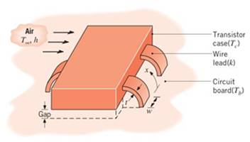 Chapter 3, Problem 3.125P, From Problem 1.71, consider the wire leads connecting the transistor to the circuit board. The leads 