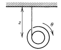 Chapter 9.5, Problem 11P, A yo-yo (as shown) falls under gravity. Assume that it falls straight down, unwinding as it goes. 