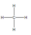 Chapter 1, Problem 12CTQ, Consider the following flat drawing of methane (CH4) . a. What is HCH bond angle implied by this , example  1