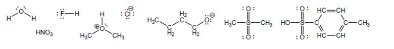 Chapter 4, Problem 23CTQ, (E) Label each of the following as strong acid, strong base, or neither. 