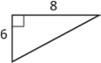Chapter 3, Problem 400RE, In the following exercises, use the Pythagorean Theorem to find the length of the hypotenuse. 400. 