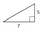 Chapter 3.4, Problem 246E, In the following exercises, use the Pythagorean Theorem to find the length of the leg. Round to the 