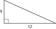 Chapter 2.3, Problem 203E, In the following exercises, use the Pythagorean Theorem to find the length of the hypotenuse. 203. 