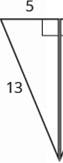 Chapter 2.3, Problem 209E, In the following exercises, use the Pythagorean Theorem to find the length of the leg. Round to the 