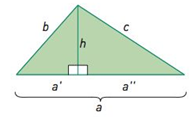 Chapter 4.1, Problem 22MS, A Pythagorean Theorem for triangles other than right triangles. Suppose we have a triangle that is , example  2