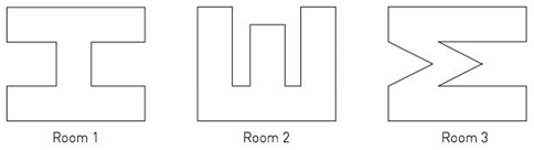 Chapter 4.2, Problem 16MS, Mirror, mirror on the wall. Consider the floor plans of the rooms below. Suppose that all the walls 