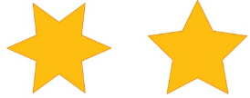 Chapter 5.1, Problem 20MS, Starry-eyed. Consider the two stars below. Are they equivalent by distortion? 