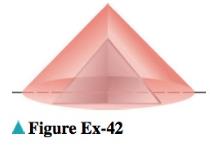 Chapter 10.4, Problem 42ES, Suppose that the base of a solid is elliptical with a major axis of length 9 and a minor axis of 