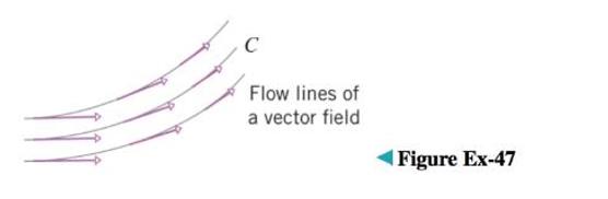 Chapter 15.1, Problem 47ES, A curve C is called a flow line of a vector field F if F is a tangent vector to C at each point 