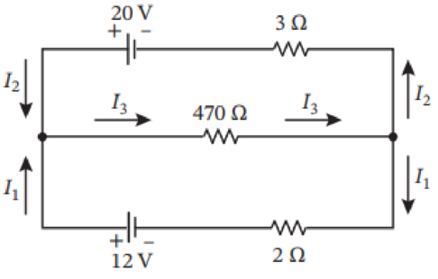 Chapter 1.10, Problem 4WT, Determine the currents in the accompanying circuit. 