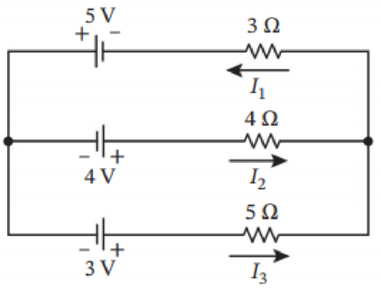 Chapter 1.10, Problem 8E, In Exercises 58, analyze the given electrical circuits by finding the unknown currents. 