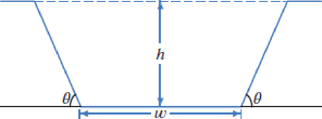 Chapter 1.5, Problem 72E, Find the area of the trapezoidal cross-section of the irrigation canal shown in Figure 1.80. Figure 