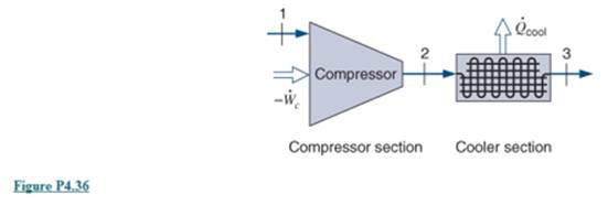 Chapter 4, Problem 4.36P, A factory generates compressed air from l00kPa,17C by compression to 800kPa,500K , after which it 