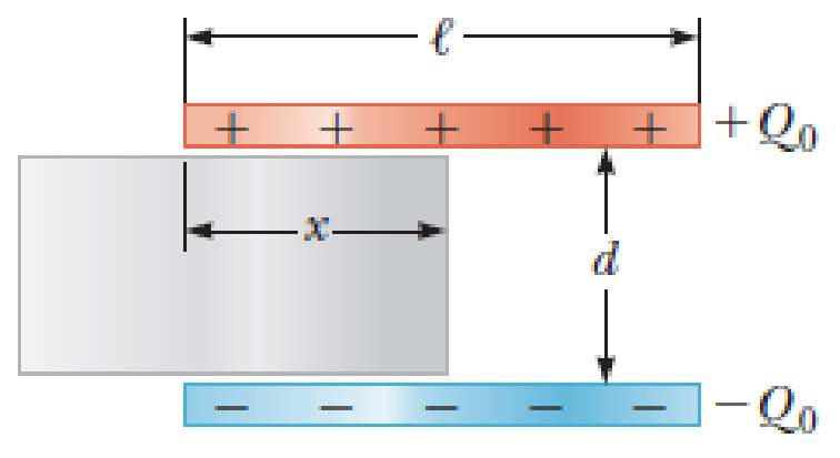 Chapter 20, Problem 86P, Two square plates of sides  are placed parallel to each other with separation d as suggested in 