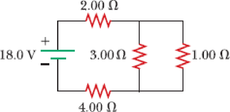 Chapter 21, Problem 43P, Calculate the power delivered to each resistor in the circuit shown in Figure P21.43. Figure P21.43 