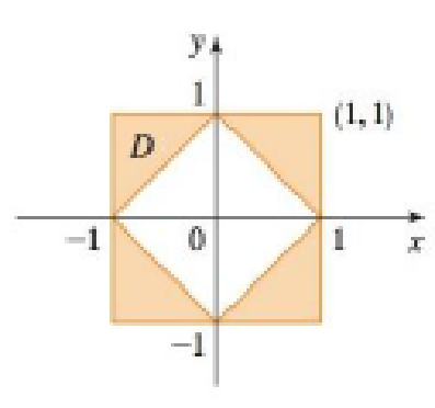 Chapter 12.2, Problem 49E, Express D as a union of regions of type I or type II and evaluate the integral. 57. Dx2dA 