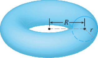 Chapter 7.3, Problem 40E, 39-41 Use cylindrical shells to find the volume of the solid. 40. The solid torus of Exercise 47 in 