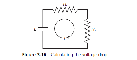 Chapter 3.4, Problem 10E, (Electrical eng.) For the series circuit shown in Figure 3.16, the voltage drop, V2 , across , example  2
