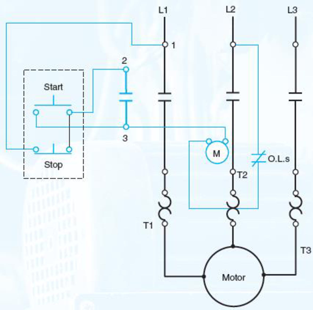 elementary wiring diagrams wiring diagram motor control diagram start stop motor control circuit diagram pdf
