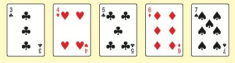 Chapter 13.1, Problem 13PS, Poker is a common game in which players are dealt five cards from a deck of cards. In Example 4, , example  6