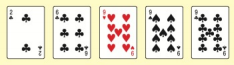 Chapter 13.1, Problem 13PS, Poker is a common game in which players are dealt five cards from a deck of cards. In Example 4, , example  7