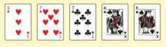 Chapter 13.1, Problem 13PS, Poker is a common game in which players are dealt five cards from a deck of cards. In Example 4, , example  8