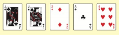 Chapter 13.1, Problem 13PS, Poker is a common game in which players are dealt five cards from a deck of cards. In Example 4, , example  9