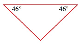 Chapter 7.3, Problem 11PS, In Problems 11-16, find the measure of the third angle in each triangle. 